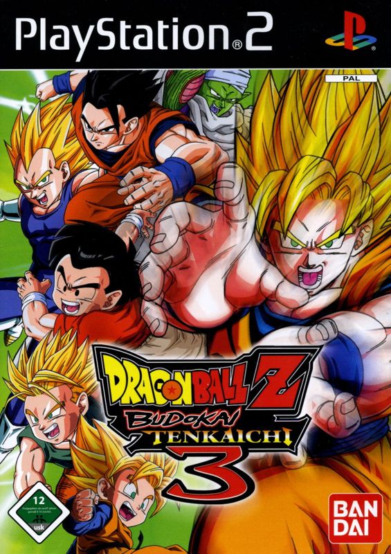 Dragon Ball Z: Budokai Tenkaichi 3 box art for Wii